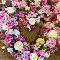 Luxury Rose loose Heart