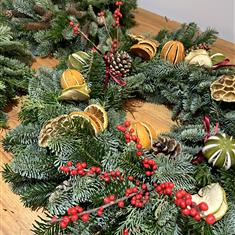 Christmas Door Wreath workshop 4th December 2025
