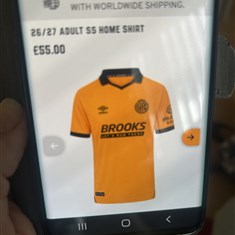 Football shirt